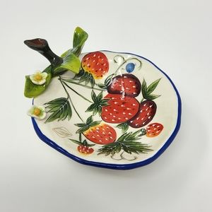 Blue Sky J Mcall Strawberry Ice Cream Bowl